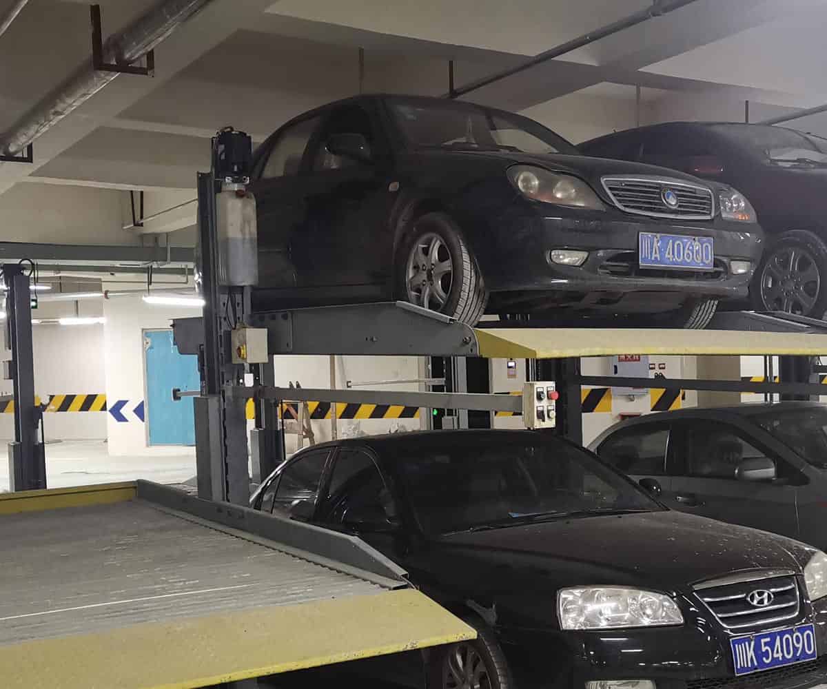 二層簡易式機械式停車設備廠家
