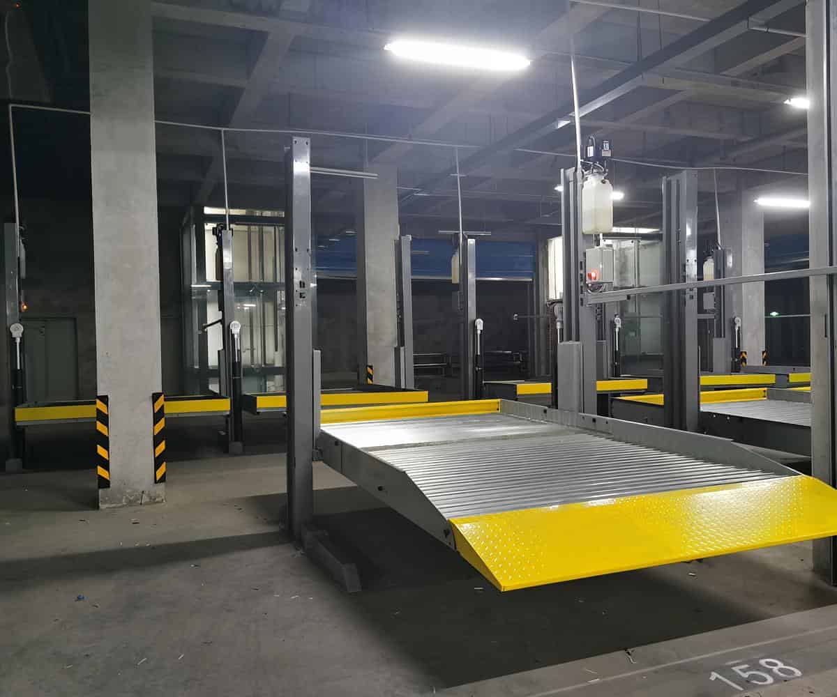 立體車庫9成新機械停車位出租行情解析