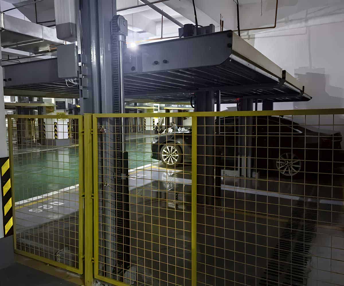 四柱機械停車場運行原理