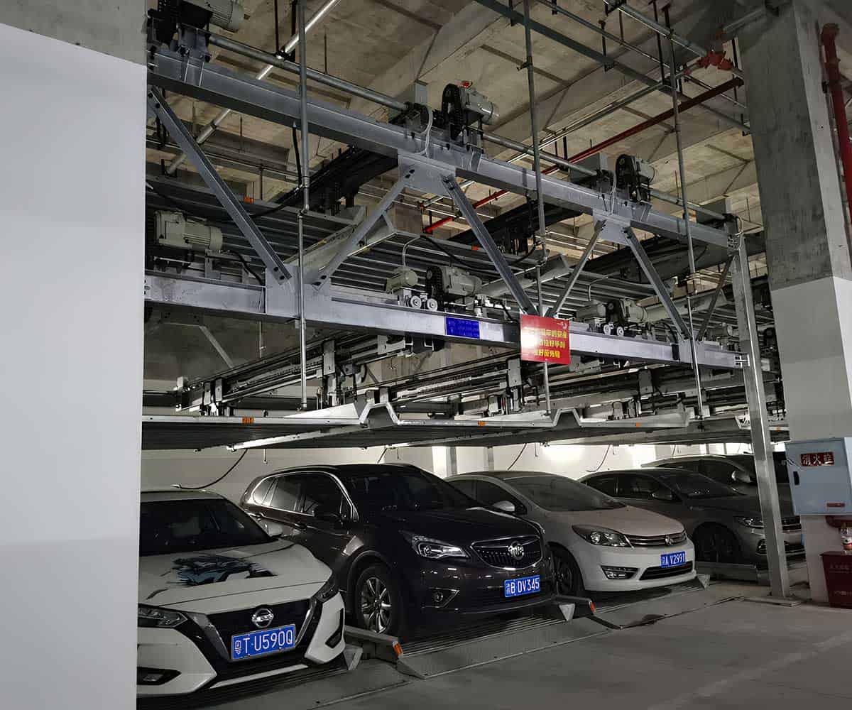 上下兩層機械立體車庫與普通車位的對比分析